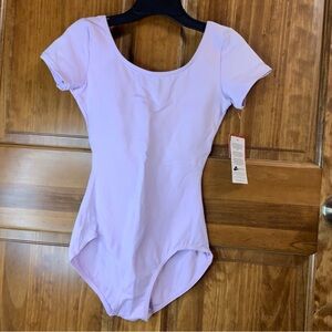 NWT Capezio size small gymnastics purple leotard